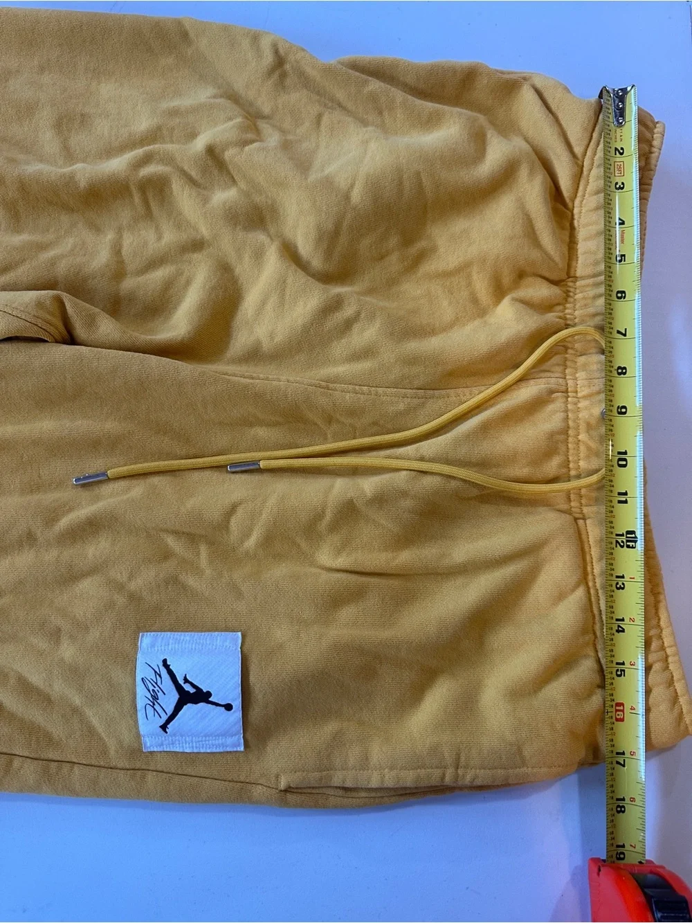 Vtg Jordan Yellow Fleece Sweatpants